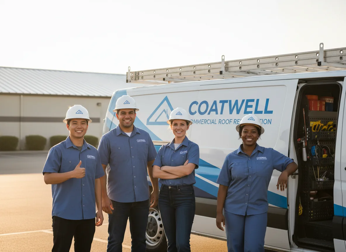 Commercial roof coating company in Braddyville, IA